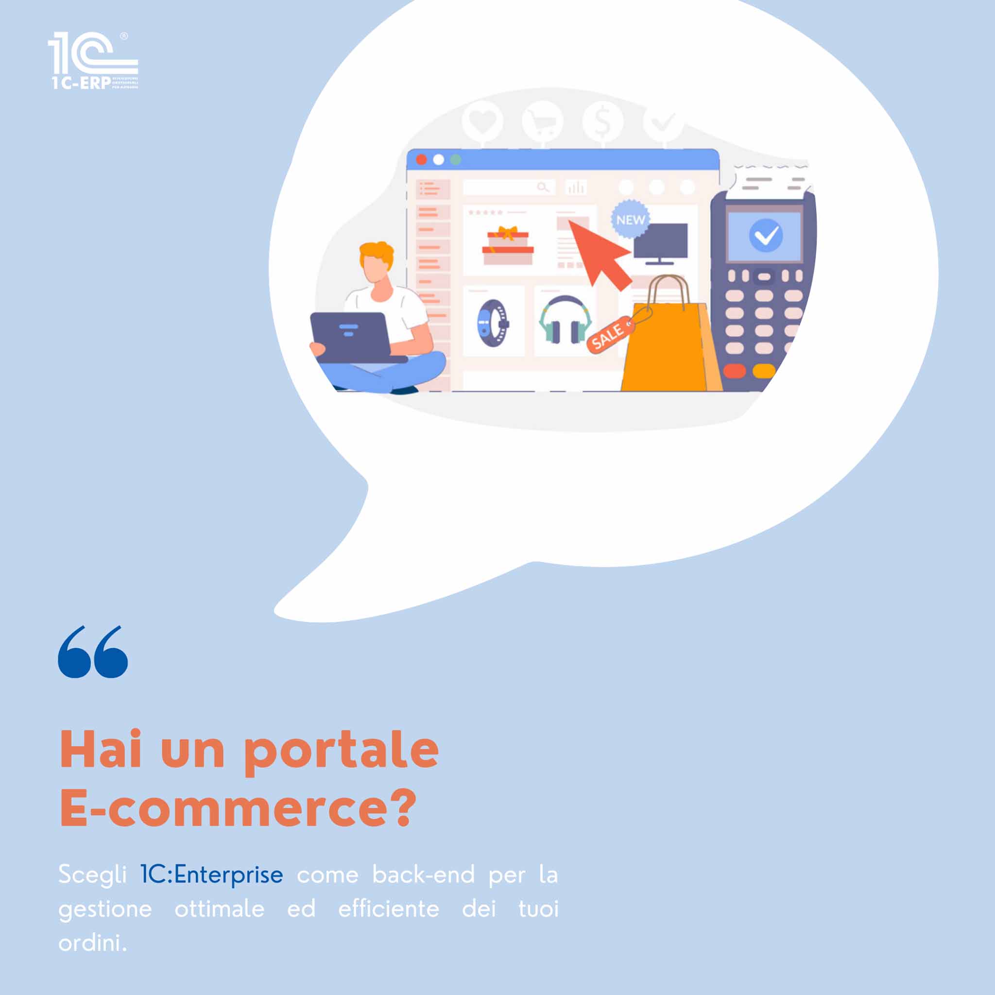 Gestionale 1C per sito E-Commerce