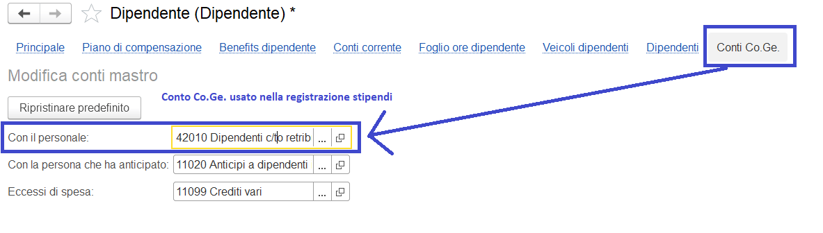 Conti Co.Ge. stipendi