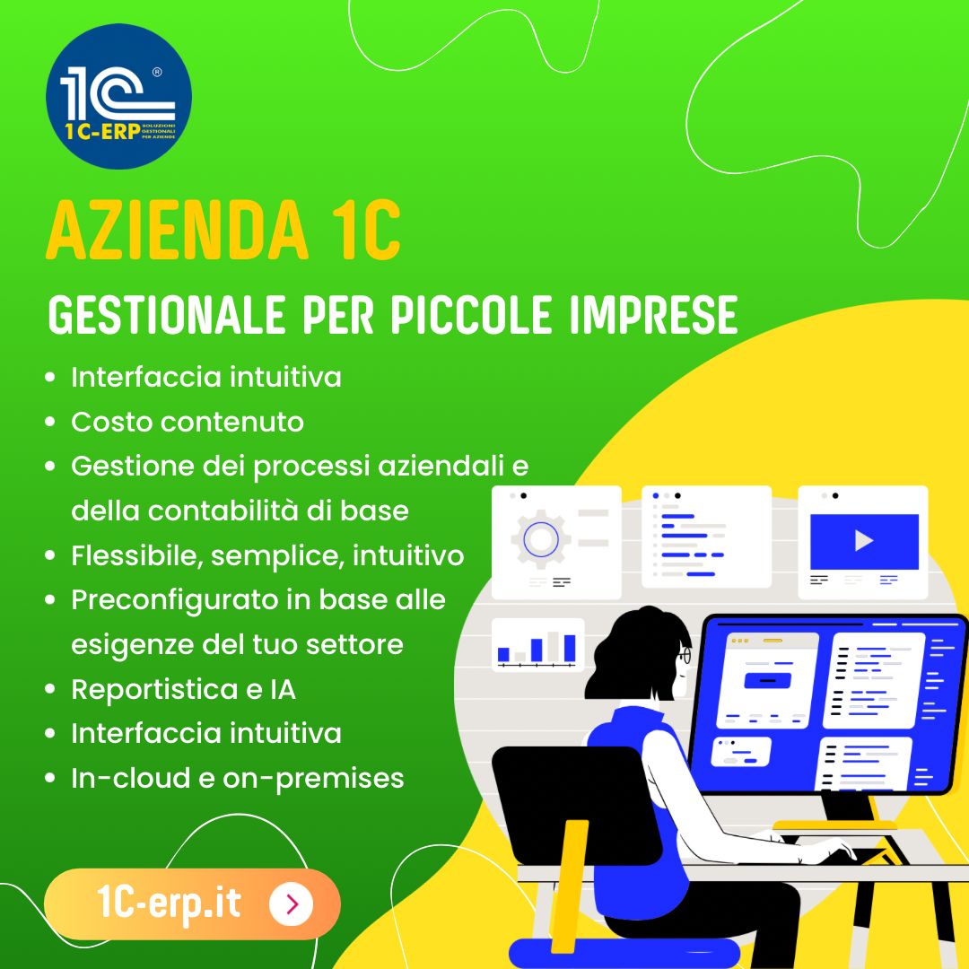 Software Gestionale Azienda 1C